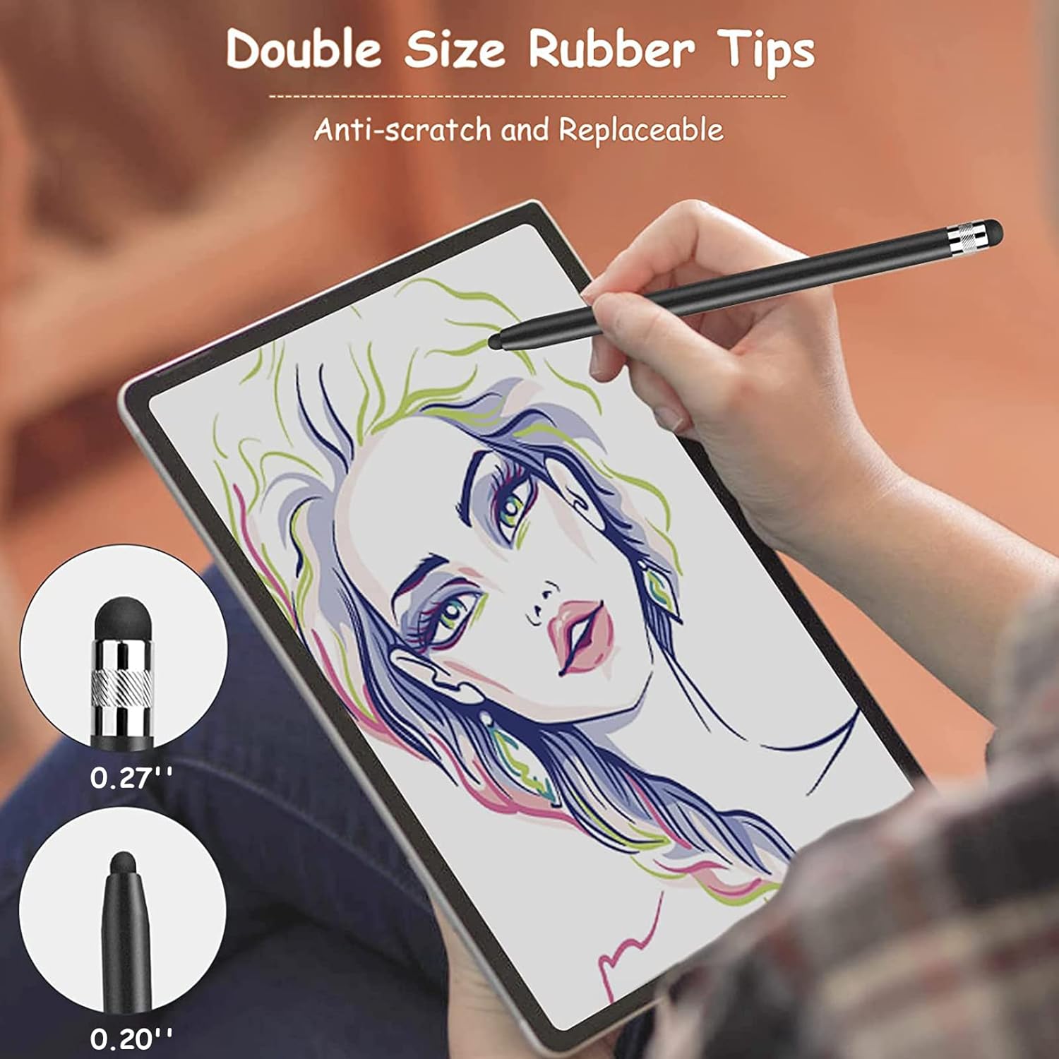 Detalle de DIGIROOT Universal Stylus Pens, Metal Barrel