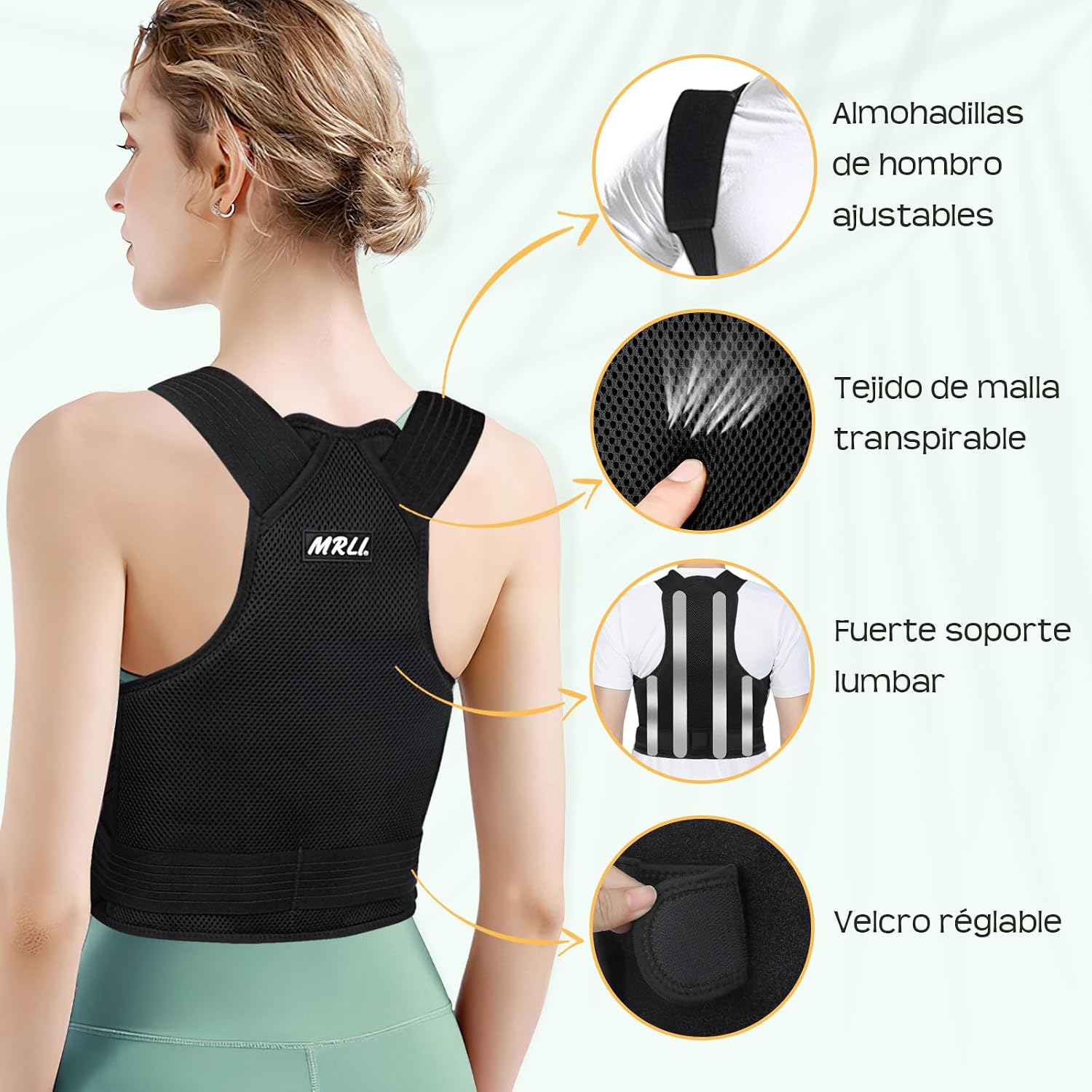 Thumbnail 2 de Fascia Posturale Spalle Schiena Regolabile L