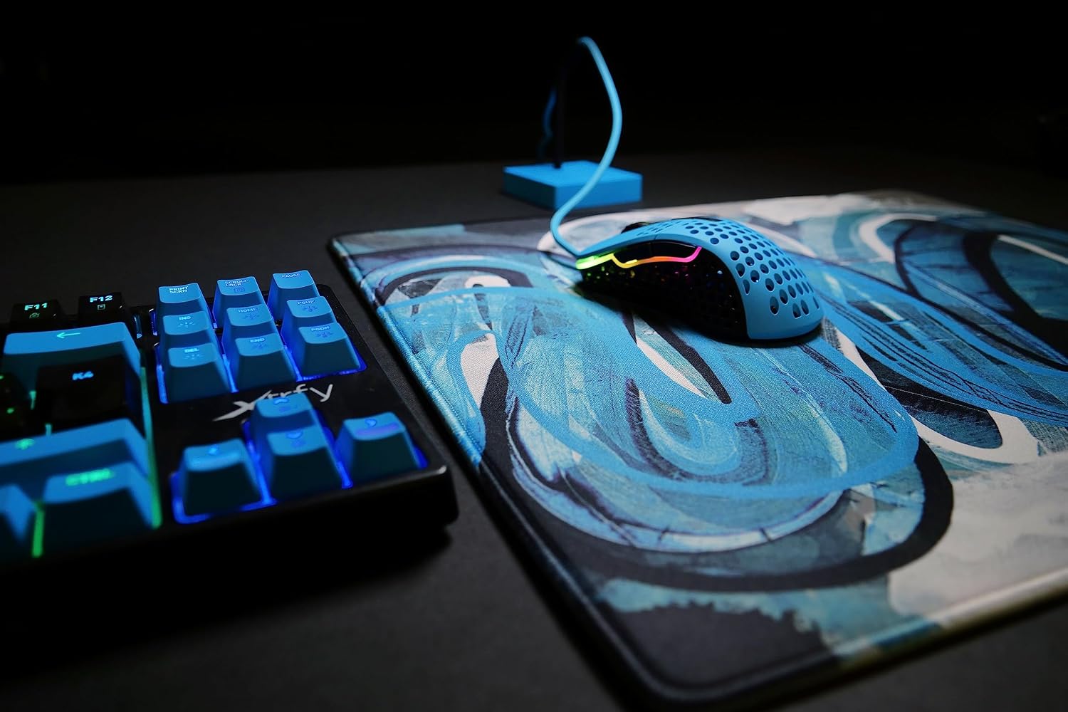 Thumbnail 1 de Xtrfy GP4 Street Blue Edition – podkładka gamingowa 460 × 400 × 4 mm