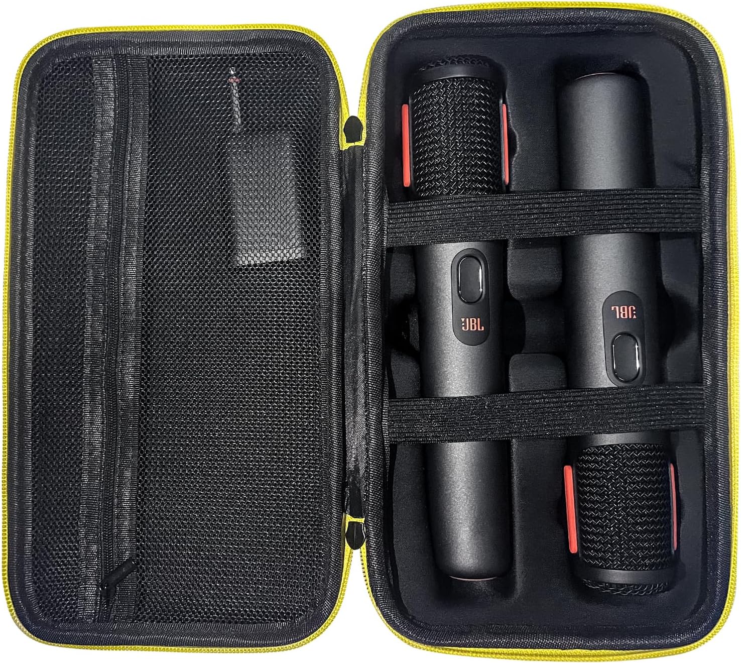 Detalle de YOTESO WM60 Wireless Microphone Case for JBL Dual Mic System, EVA, Black