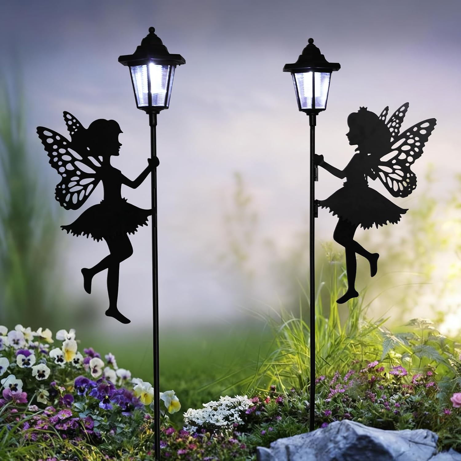 Thumbnail 6 de ZKLiLi solar watering can with cascading lights – waterproof hanging garden lantern