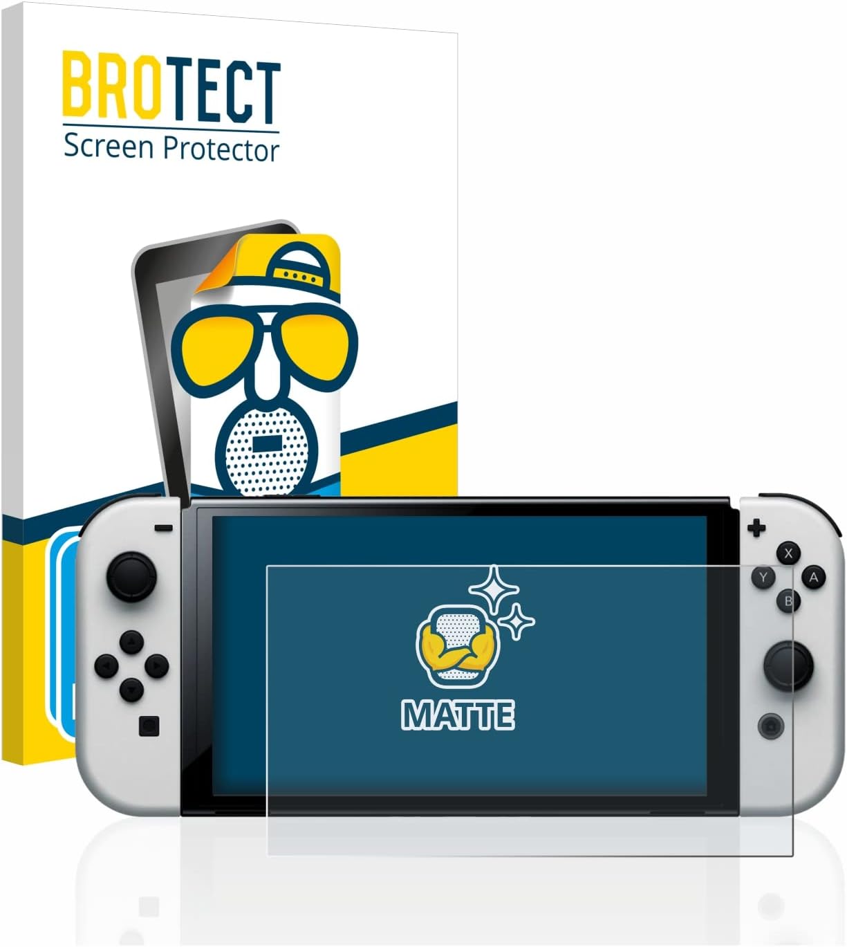 Detalle de BROTECT Displayschutzfolie Nintendo Switch OLED 2 Stück