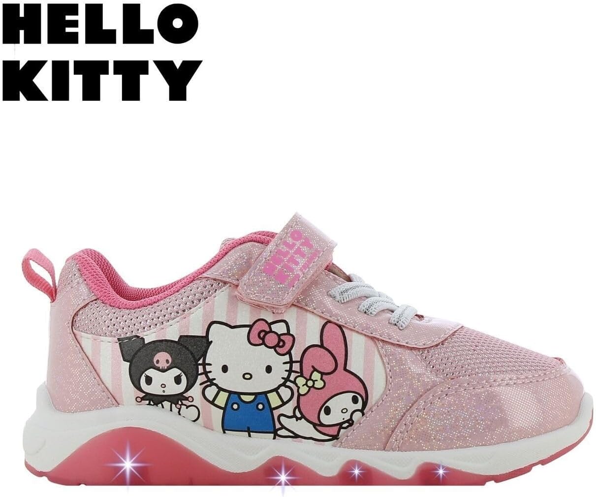 Detalle de Leomil Parent_HK_Sneakers_Girl_LED_All Hello Kitty-sneakers met lichtjes en EVA-zool