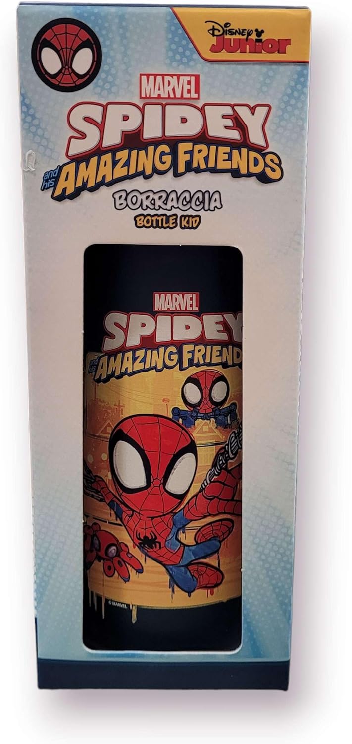 Thumbnail 2 de Seven Gourde isotherme SPIDER-MAN 460 ml (bleu rouge) avec paille – acier inox 304