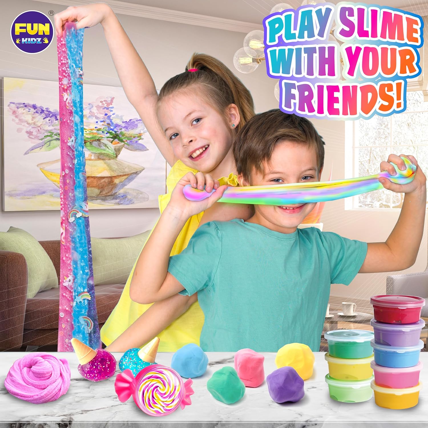 Thumbnail 3 de FunKidz 33 Cups Jumbo Slime Kit