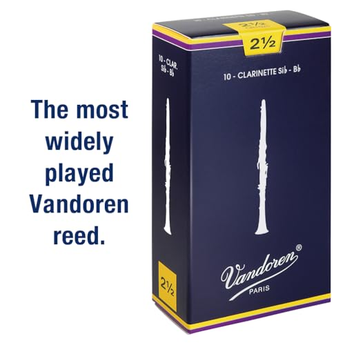 Detalle de Vandoren CR1025 – Caja de 10 cañas tradicional n.2.5 para clarinete