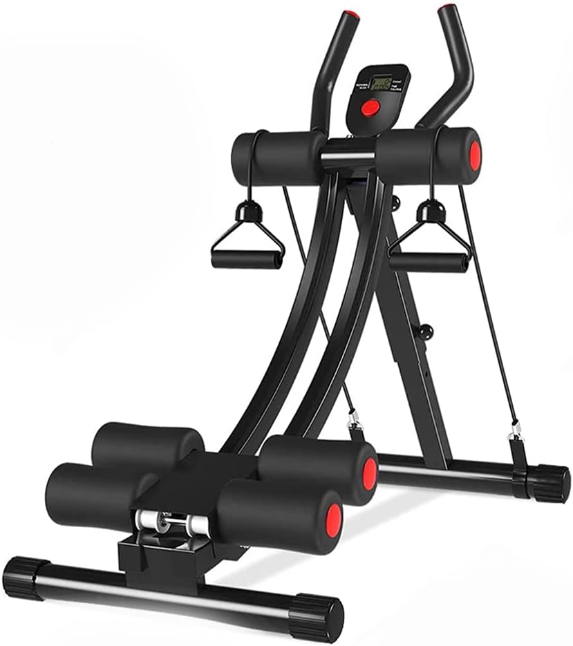 Detalle de WINBOX Ab Workout Equipment, Height-Adjustable Ab Machine with LCD Counter