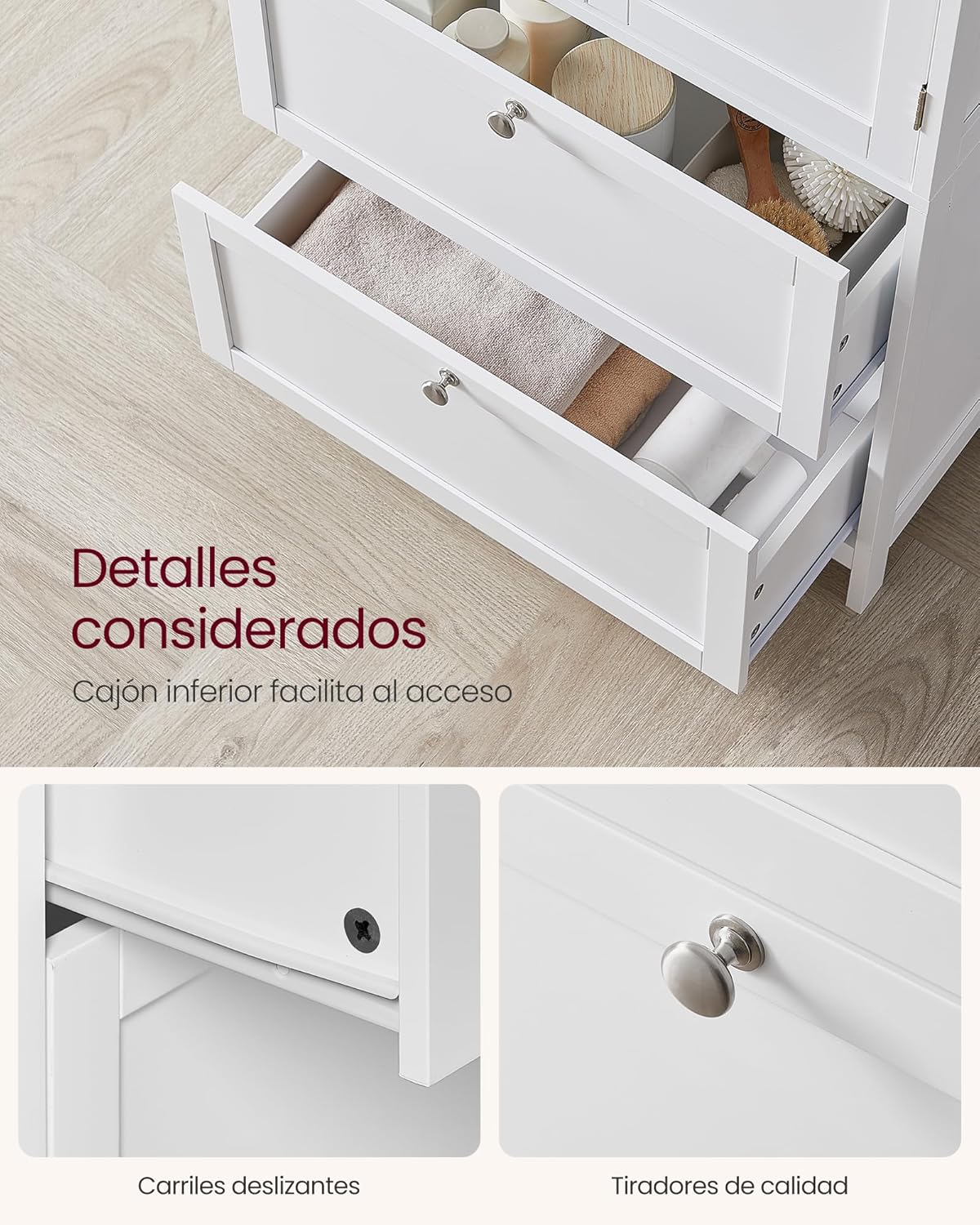 Thumbnail 6 de VASAGLE BBC551P31 Mueble 30x60x110 cm