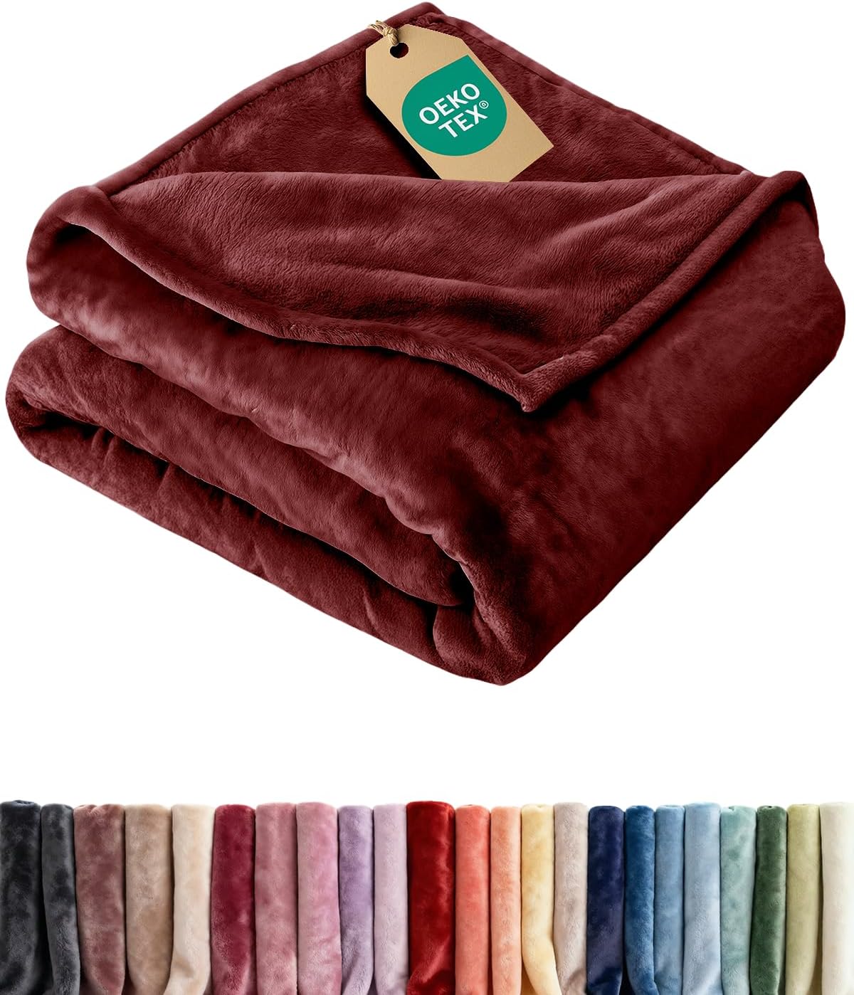 Imagen de Ultra Soft Fleece Blanket Queen Size: Cozy, Lightweight Luxury for Any Space en OfertitasTOP