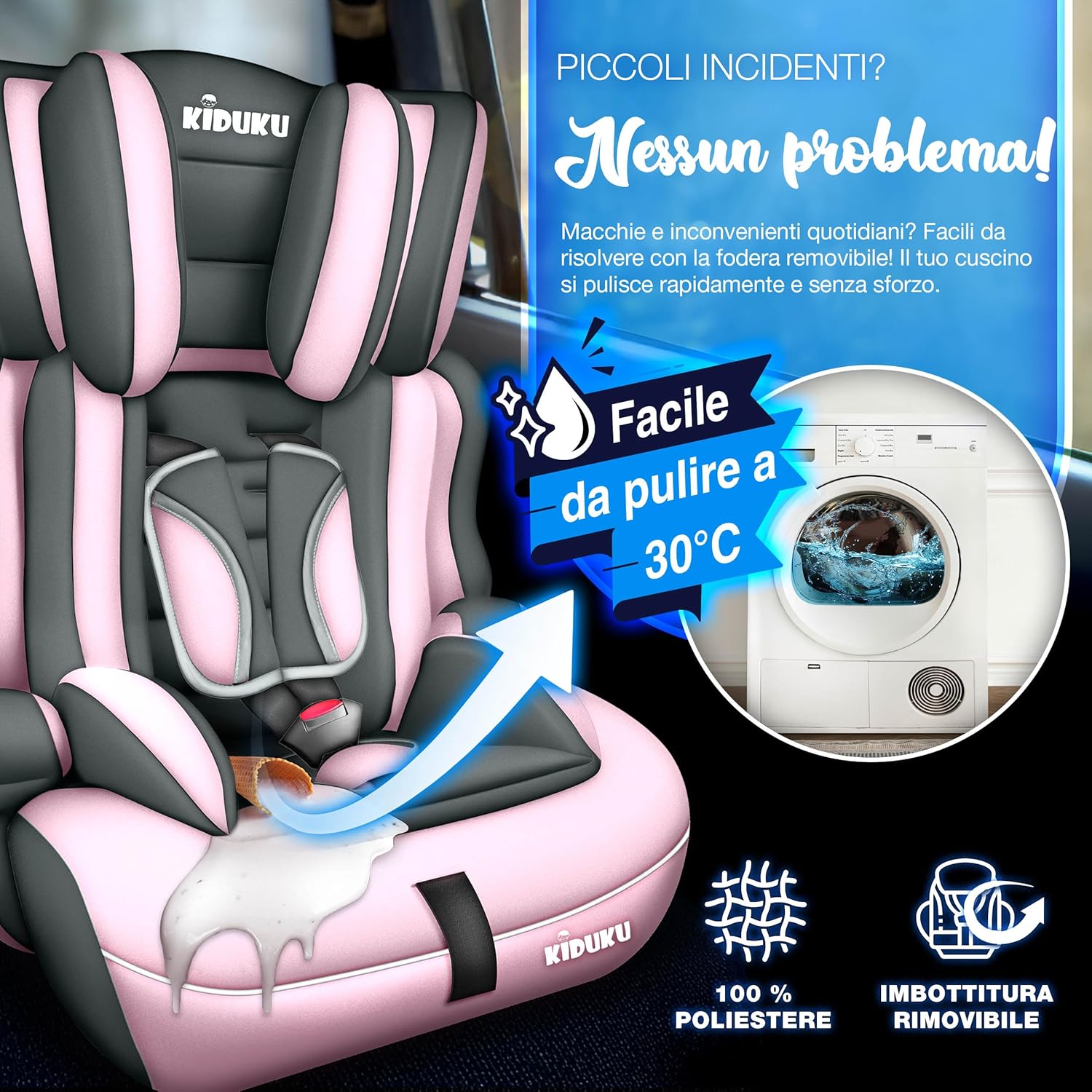 Thumbnail 5 de KIDUKU Seggiolino auto 9-36 kg