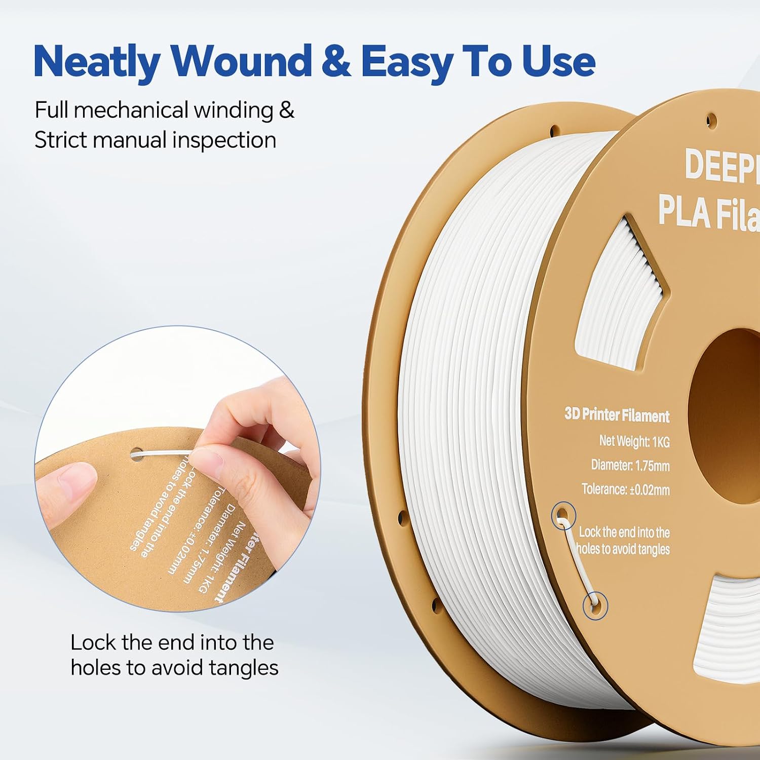 Thumbnail 4 de DEEPLEE PLA Filament 1.75mm 4kg