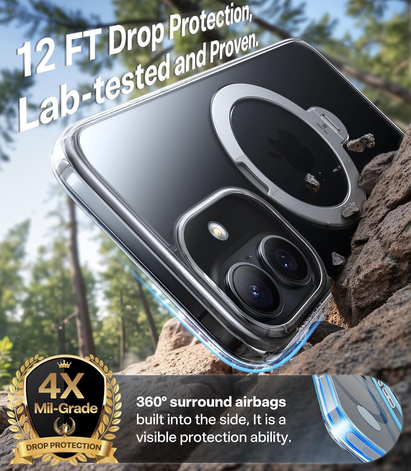 Thumbnail 2 de TORRAS Ostand Q3 Spin iPhone 17 Case