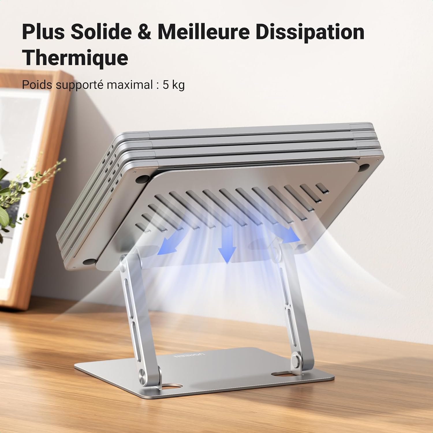Detalle 2 de UGREEN Support ordinateur portable 10–17,3 pouces