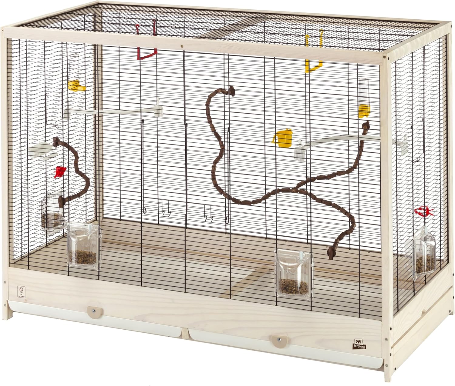 Detalle de Ferplast VogelkĂ€fig 62 cm đŠ