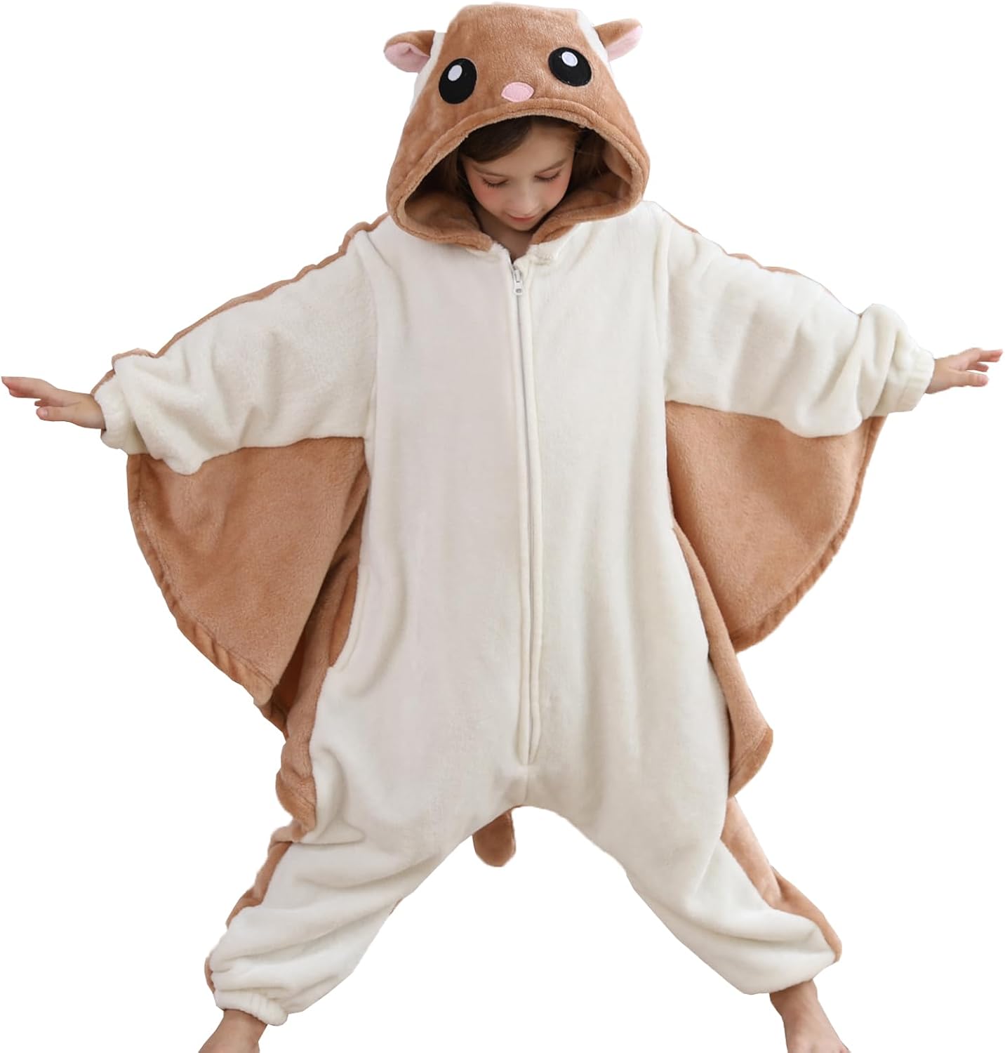 Detalle de ATOZ Kids' Animal Onesie Pajamas, Fleece Halloween and Christmas Costume