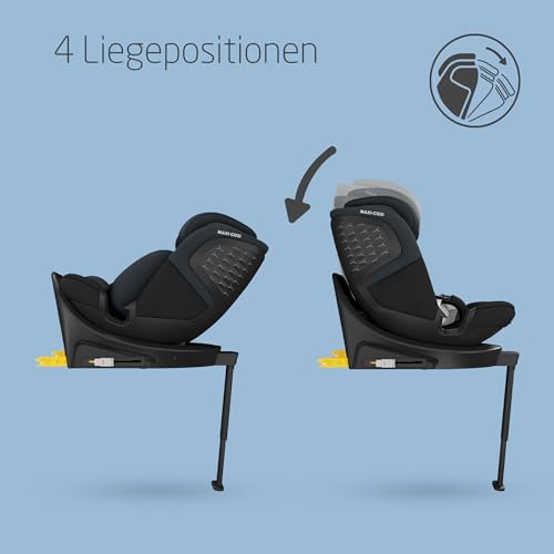 Detalle 2 de Maxi-Cosi Emerald 360 S i-Size Isofix Autositz – 40–150 cm, Tonal Black