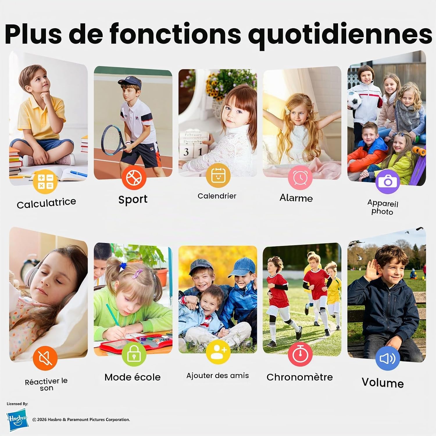 Thumbnail 5 de Montre Connectée Enfant 4G avec Appels Vidéo, GPS et SOS – Bleu