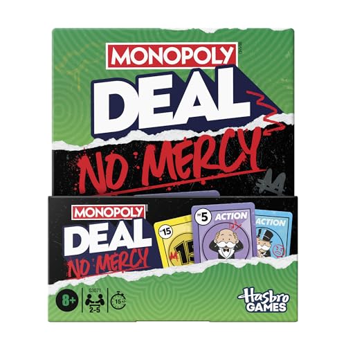 Detalle de Monopoly Deal No Mercy Card Game – Ruthless Deal Edition