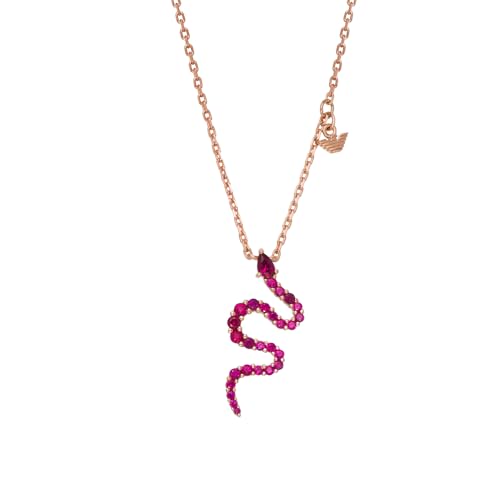 Thumbnail 1 de Emporio Armani Cadena para mujer con colgante de plata de ley chapada en oro rosa, EG3613221
