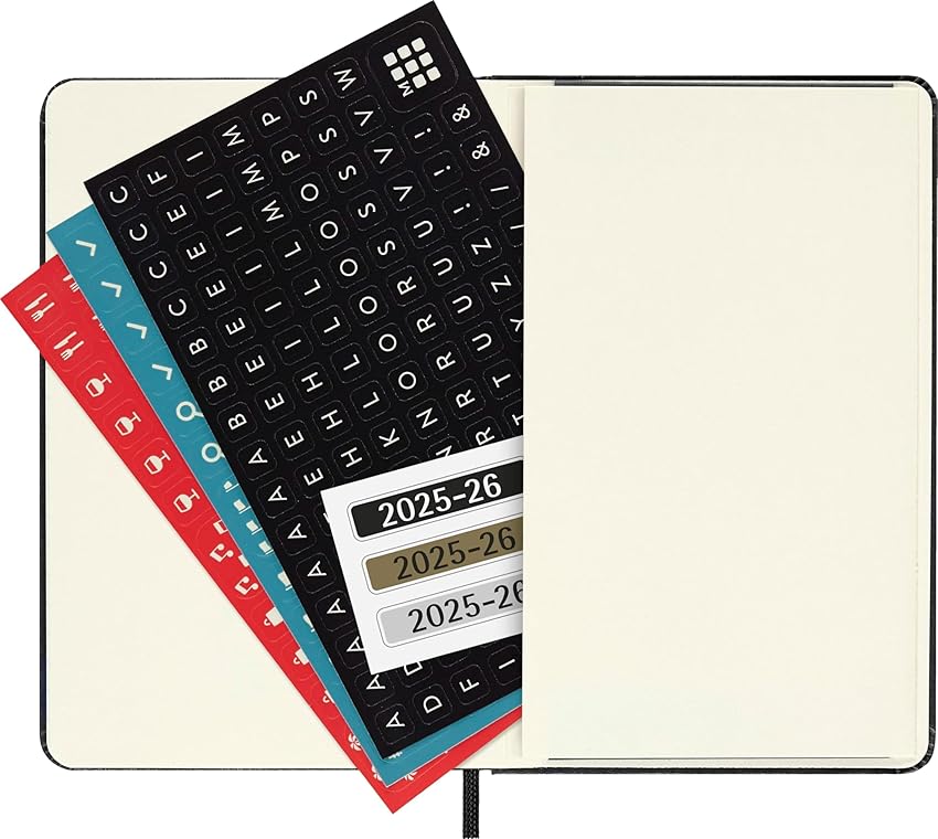 Thumbnail 6 de Moleskine Weekly Planner 2025-2026 — Agenda semanal 18 meses 9 x 14 cm