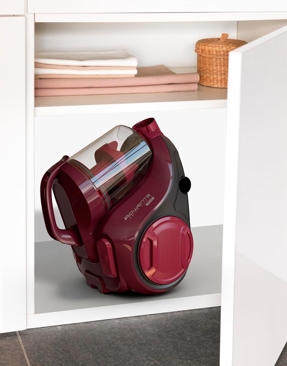 Detalle 1 de Rowenta Swift Power Cyclonic RO2933EA stofzuiger zonder zak, 1,2 l, parketborstel
