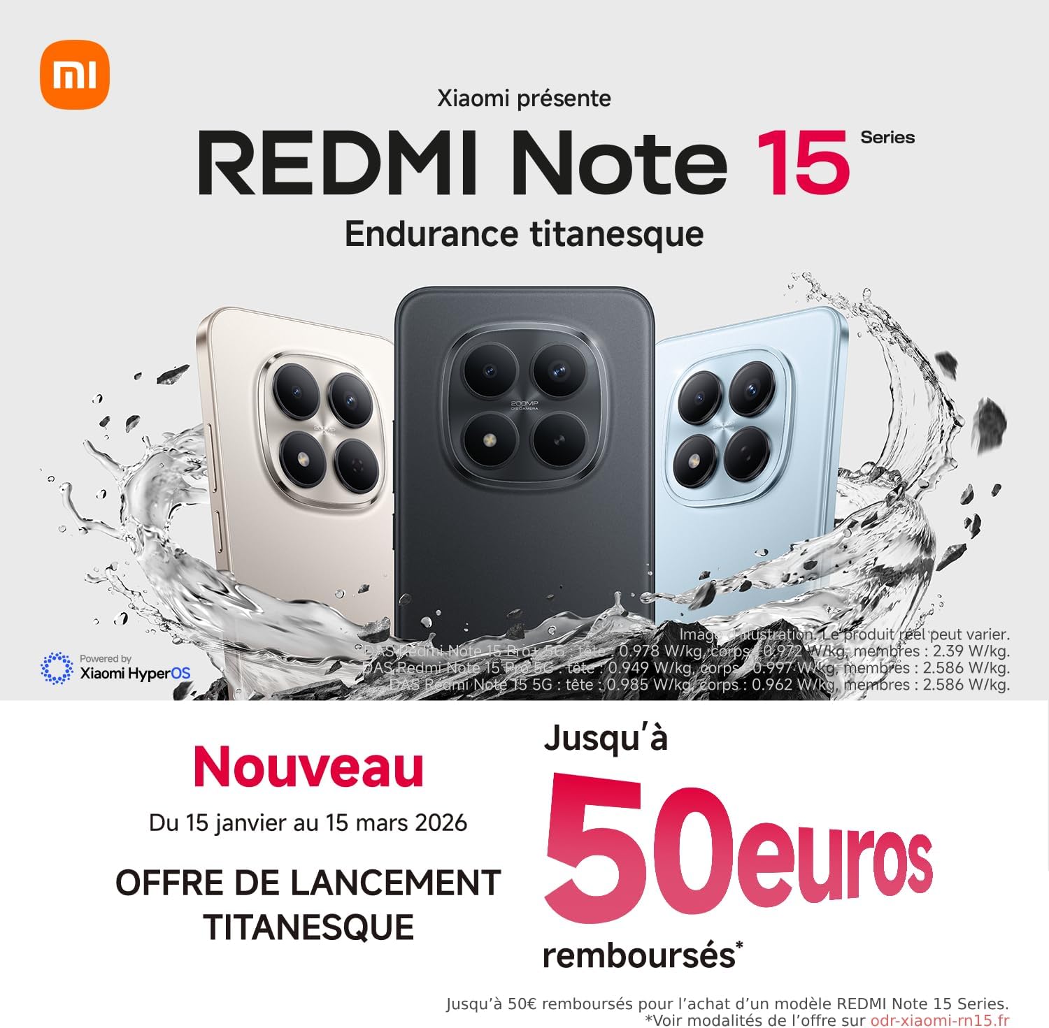 Thumbnail 2 de Redmi Note 15 Pro 512 Go smartphone