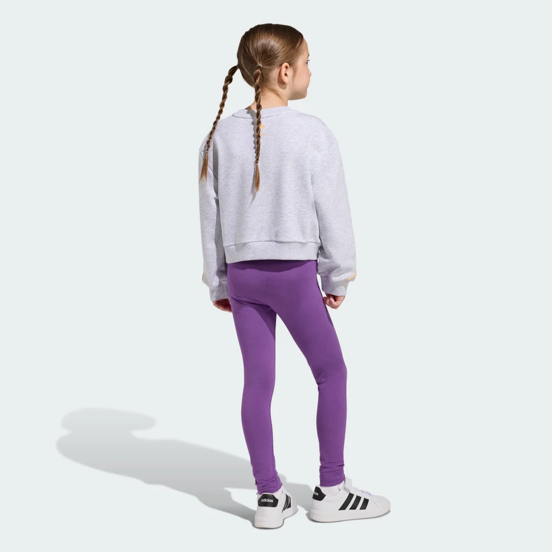 Detalle de Conjunto de chándal Adidas Disney Minnie Mouse – Gris
