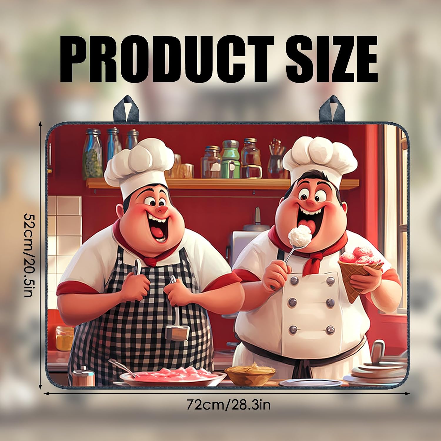 Detalle de Nuxovilar Chefs Baking Stove Cover, Diatom Mud Blend, 20.47 x 28.34 in