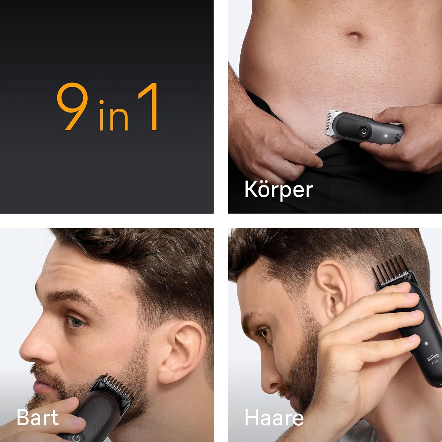 Thumbnail 2 de Braun AIO5545 Multigroom 120 Min Trimmer