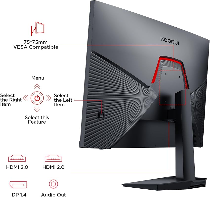 Thumbnail 1 de KOORUI G2711P Monitor gaming 27" 200Hz