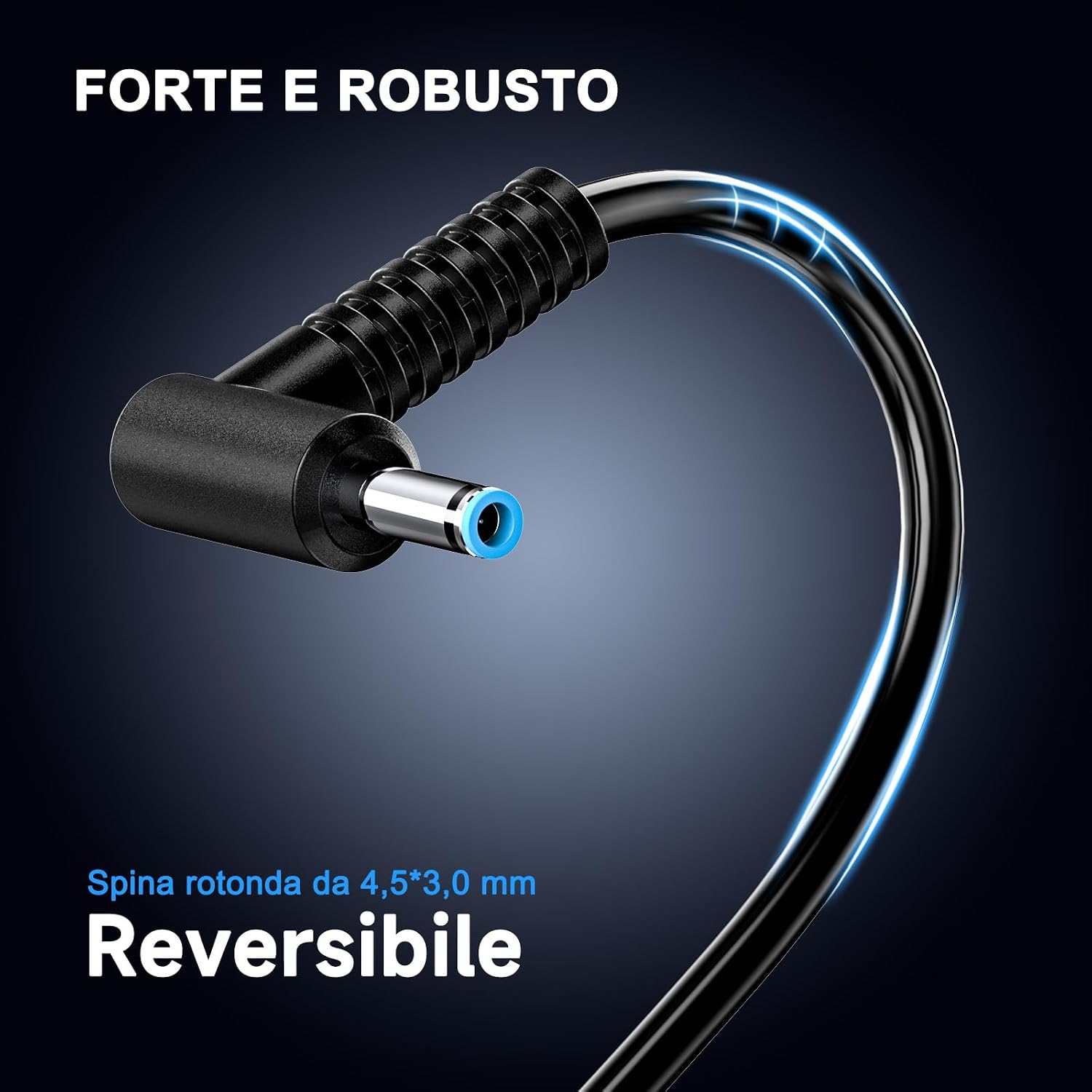 Detalle 2 de HP 45W Caricatore Portatile 19,5V 2,31A 45W