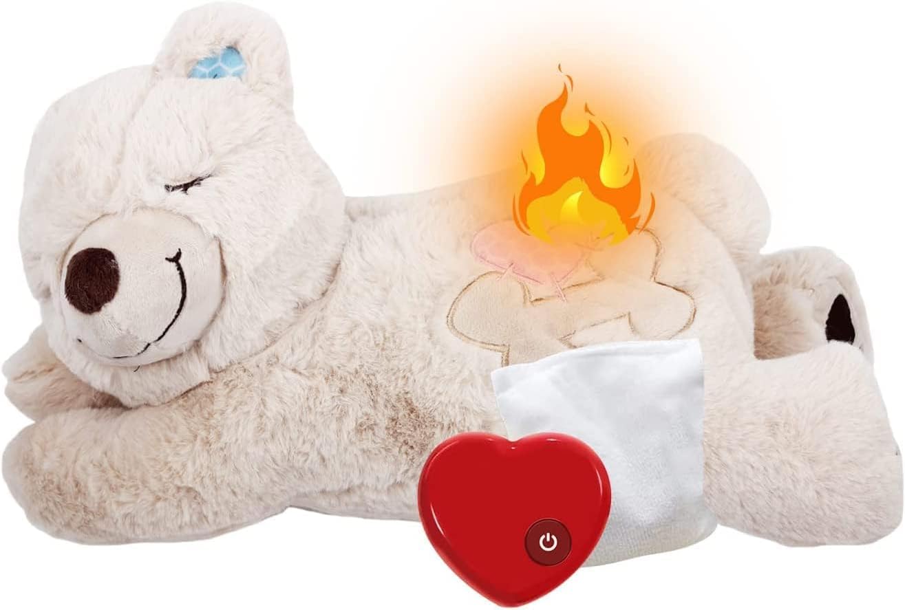 Thumbnail 3 de ALL FOR PAWS Little Buddy Heart Beat Sheep: Soothing Puppy Toy with Heartbeat and Warmth