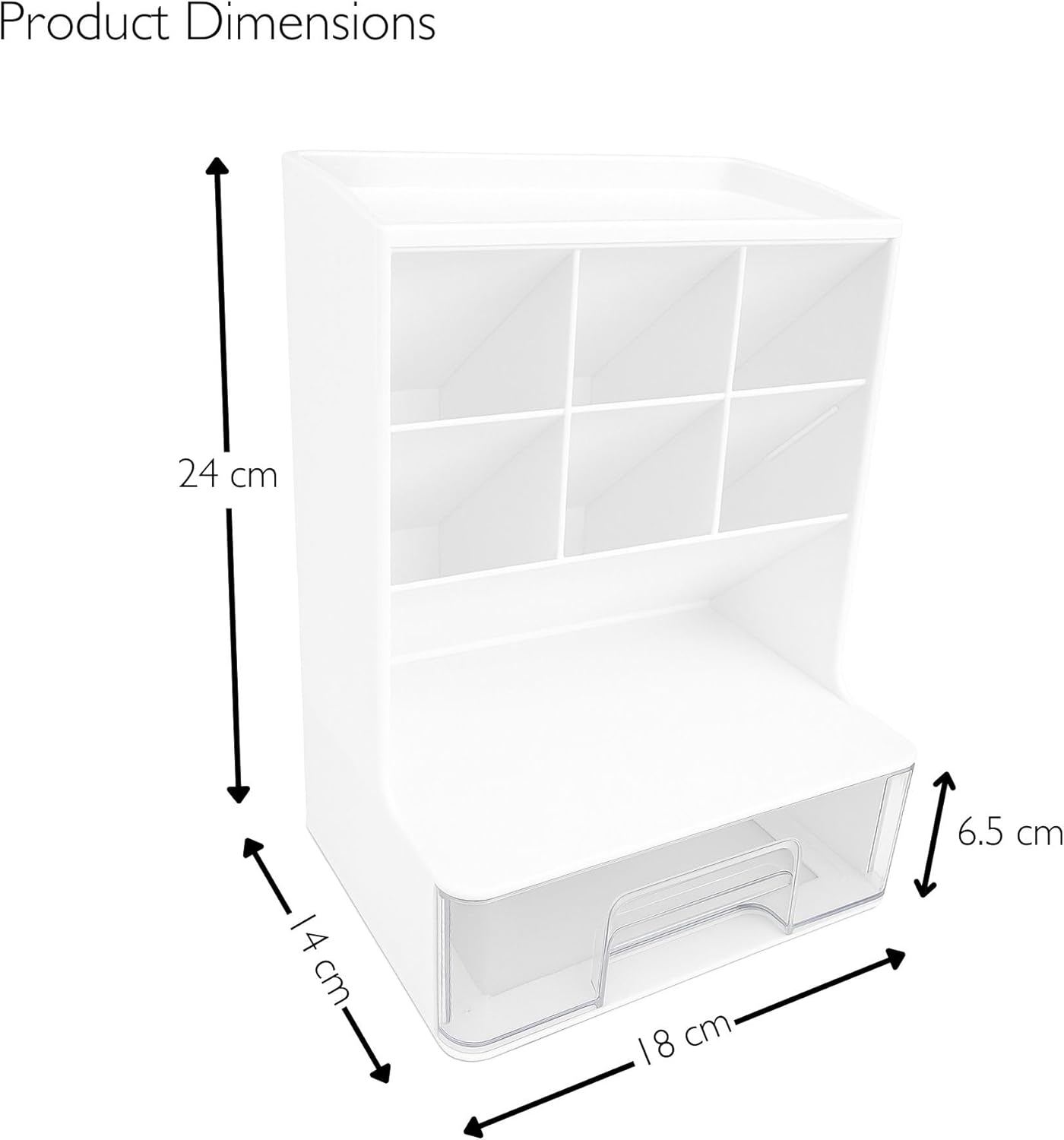 Thumbnail 4 de ADVEXGP White Desk Organiser 🖊️