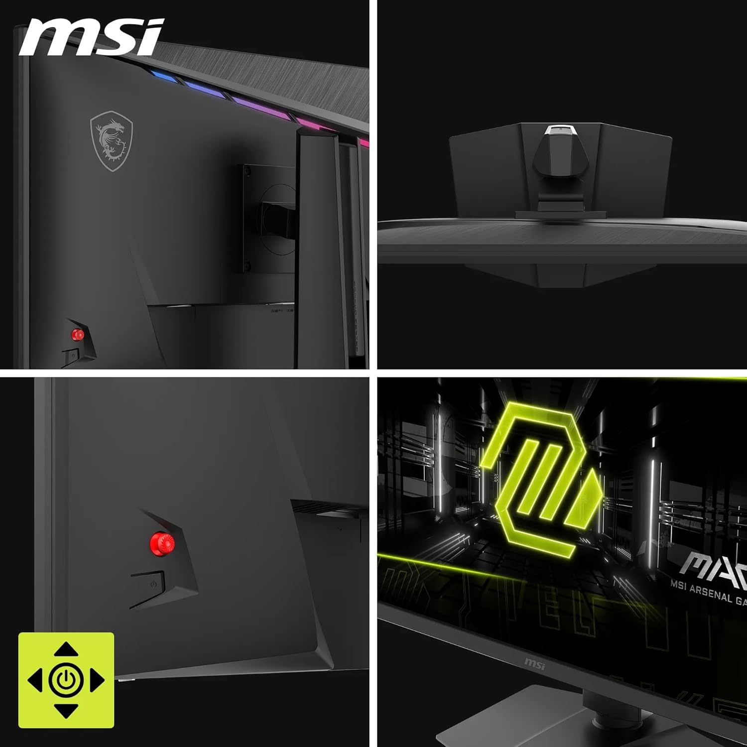 Thumbnail 4 de MSI MAG 272URDF E16 Écran Gaming 27 UHD