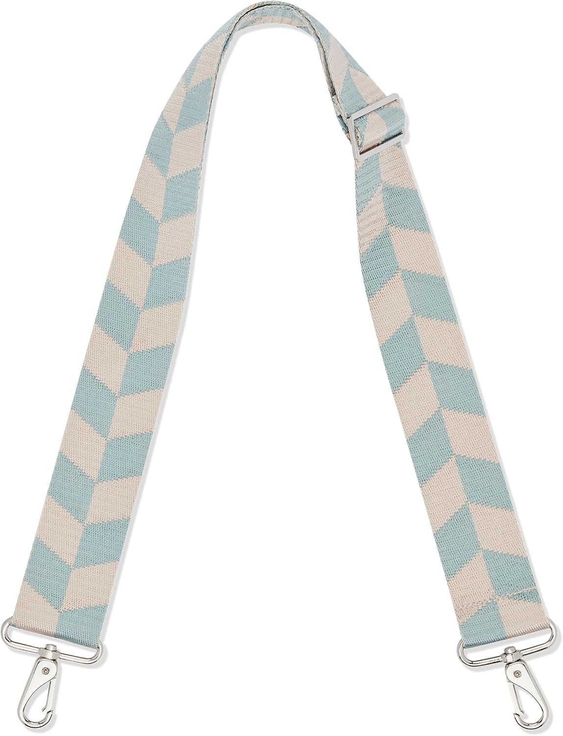 Thumbnail 6 de Expatrié bandoulière Jeanne logo beige – sangle interchangeable amovible et réglable pour sac