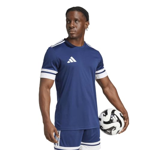 Detalle de adidas Squadra25 Jersey de Hombre Manga Corta en Navy con Blanco, M
