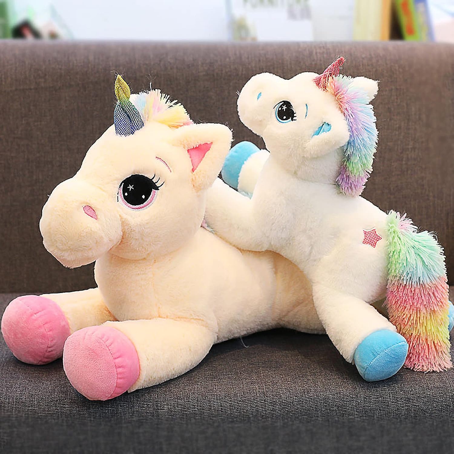 Detalle 2 de Trayosin Plüsch Einhorn Kuscheltier 40/60cm