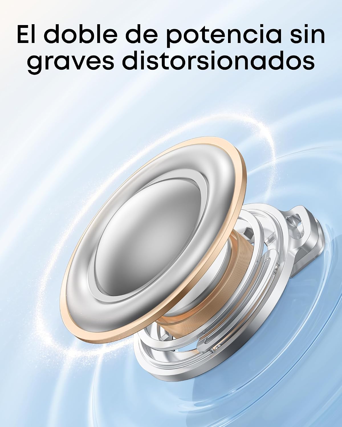 Detalle 2 de Soundcore P31i: Auriculares inalámbricos con ANC adaptativo, traductor IA y sonido Hi-Res