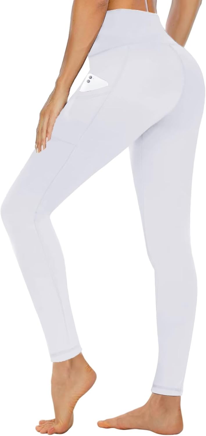 Thumbnail 5 de Campsnail women’s high-waisted leggings with pockets (black) – stretchy gym & yoga bottoms