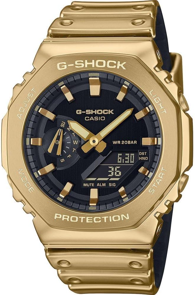 Detalle de G-Shock GM-2100YMG-9AER Orologio Oro Solo Tempo