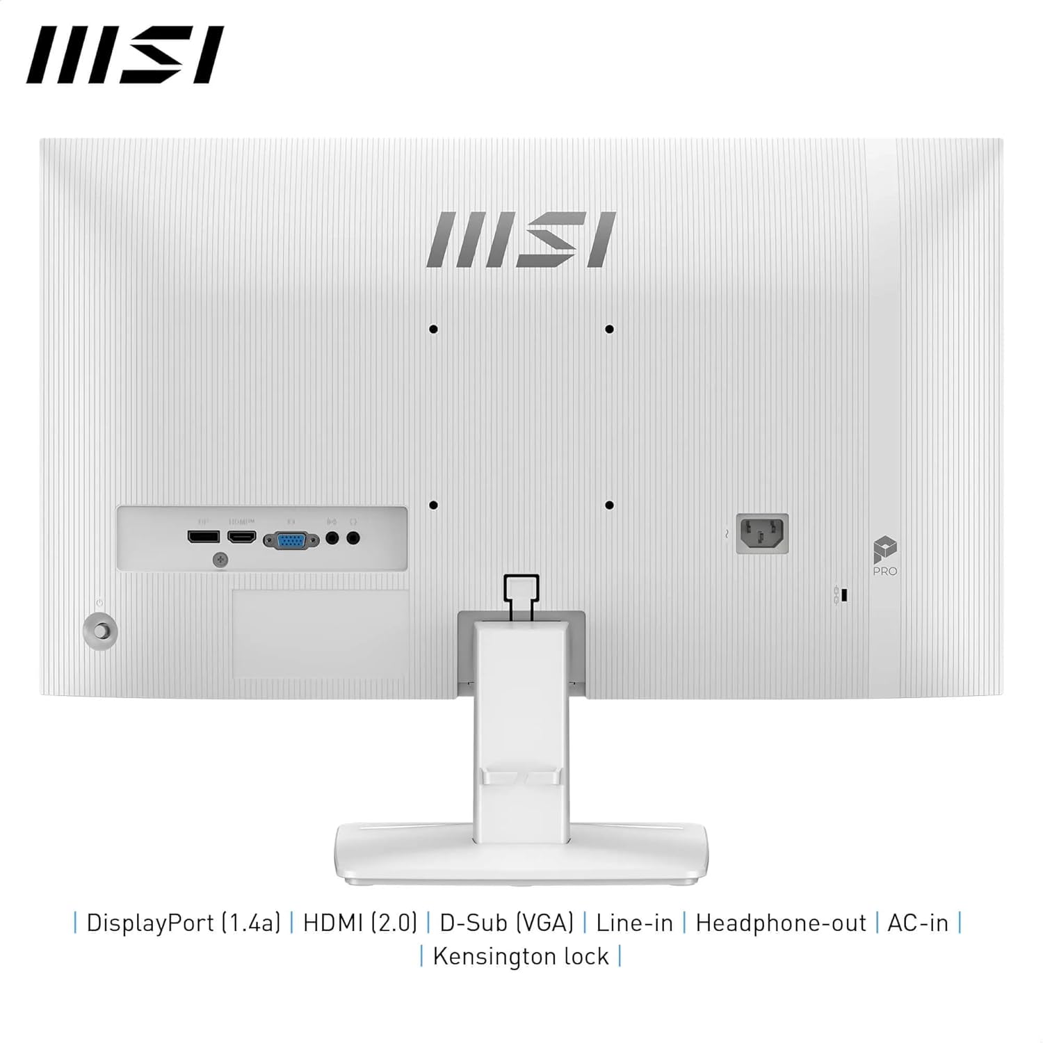 Thumbnail 5 de MSI PRO MP251W E2 24.5" FHD Monitor