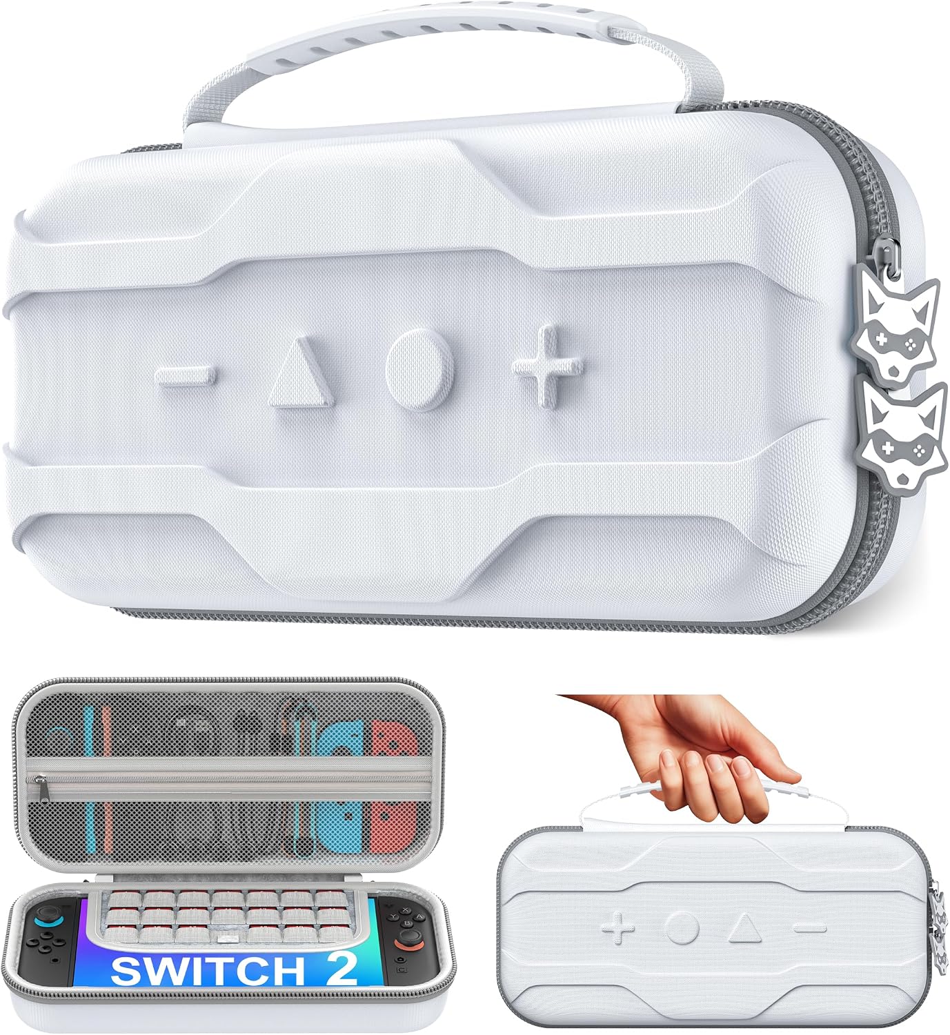 Detalle de HELLCOOL Switch 2 Case for Nintendo Switch 2025 / Switch / OLED