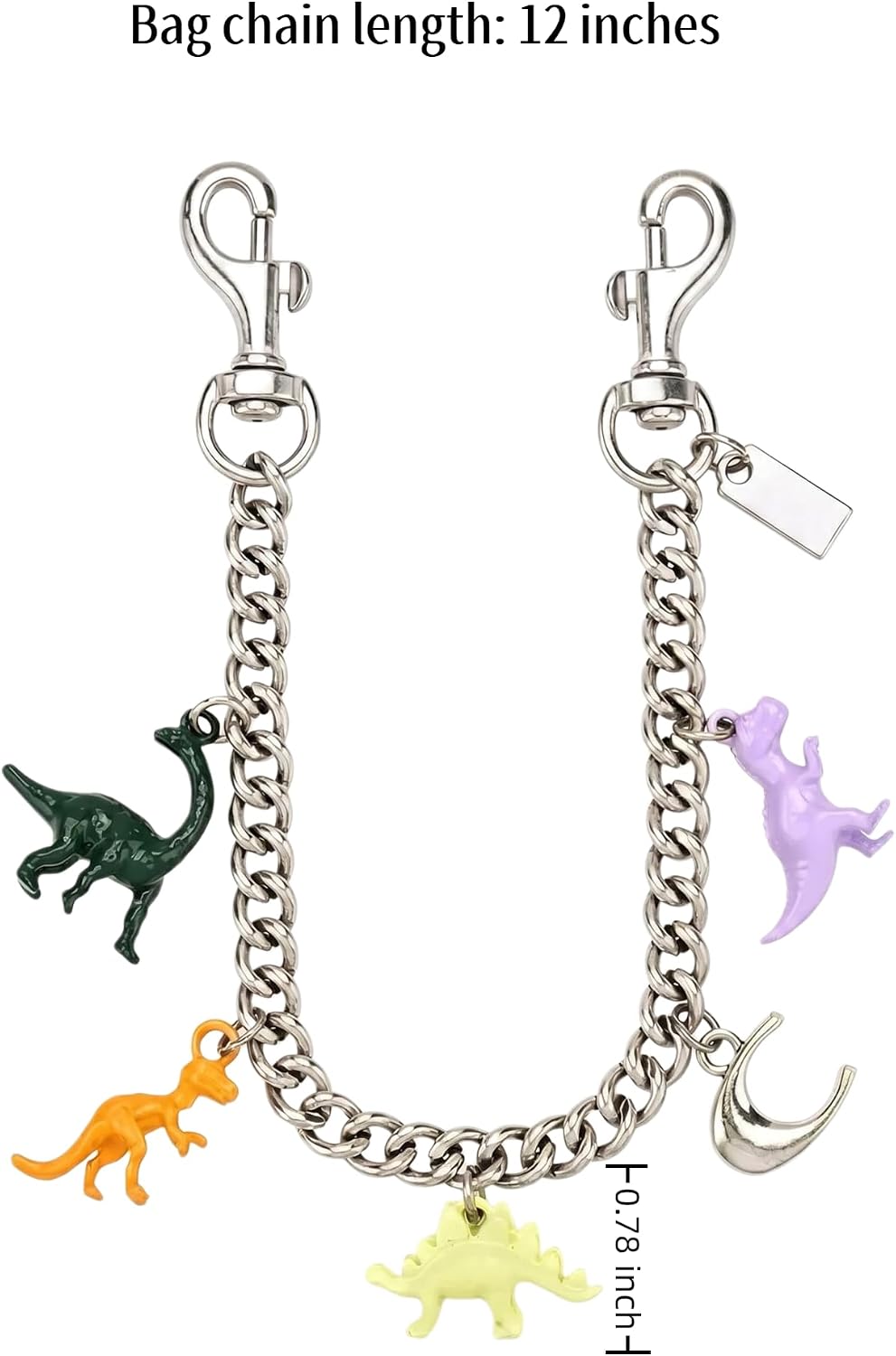 Detalle 2 de SOPKTA Gold Bag Charm for Handbags, Purse Chain for Totes and Backpacks