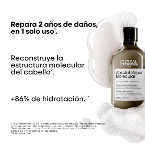 Detalle 2 de L’Oréal Professionnel Absolut Repair champú 500 ml