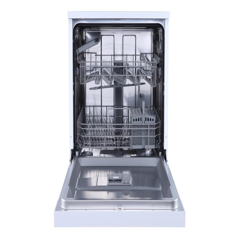 Detalle 2 de Lavavajillas Hisense HS522E10W 9 Servicios Slim 45 cm — Inicio Diferido y Lavado Rápido 30