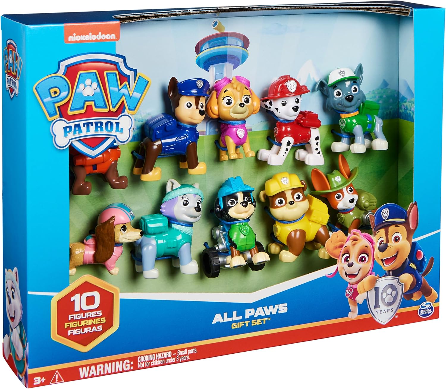 Thumbnail 6 de PAW PATROL Action Pups Geschenkset – 10 Sammelfiguren mit Uniform & Werkzeugen