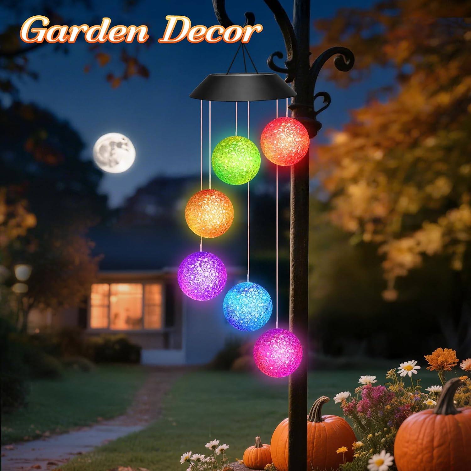 Detalle 2 de Winzwon Solar Wind Chimes