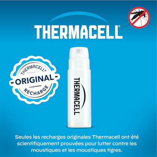 Detalle de Thermacell 4 Cartouches Gaz Butane Anti Moustiques Tigres – Extérieur