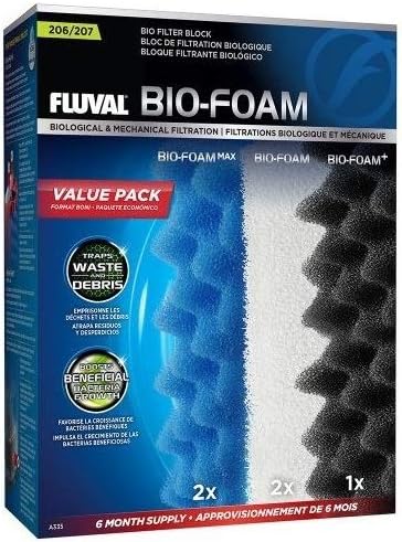 Thumbnail 1 de Fluval 306/307 Filter Media Bio-Foam Value Pack