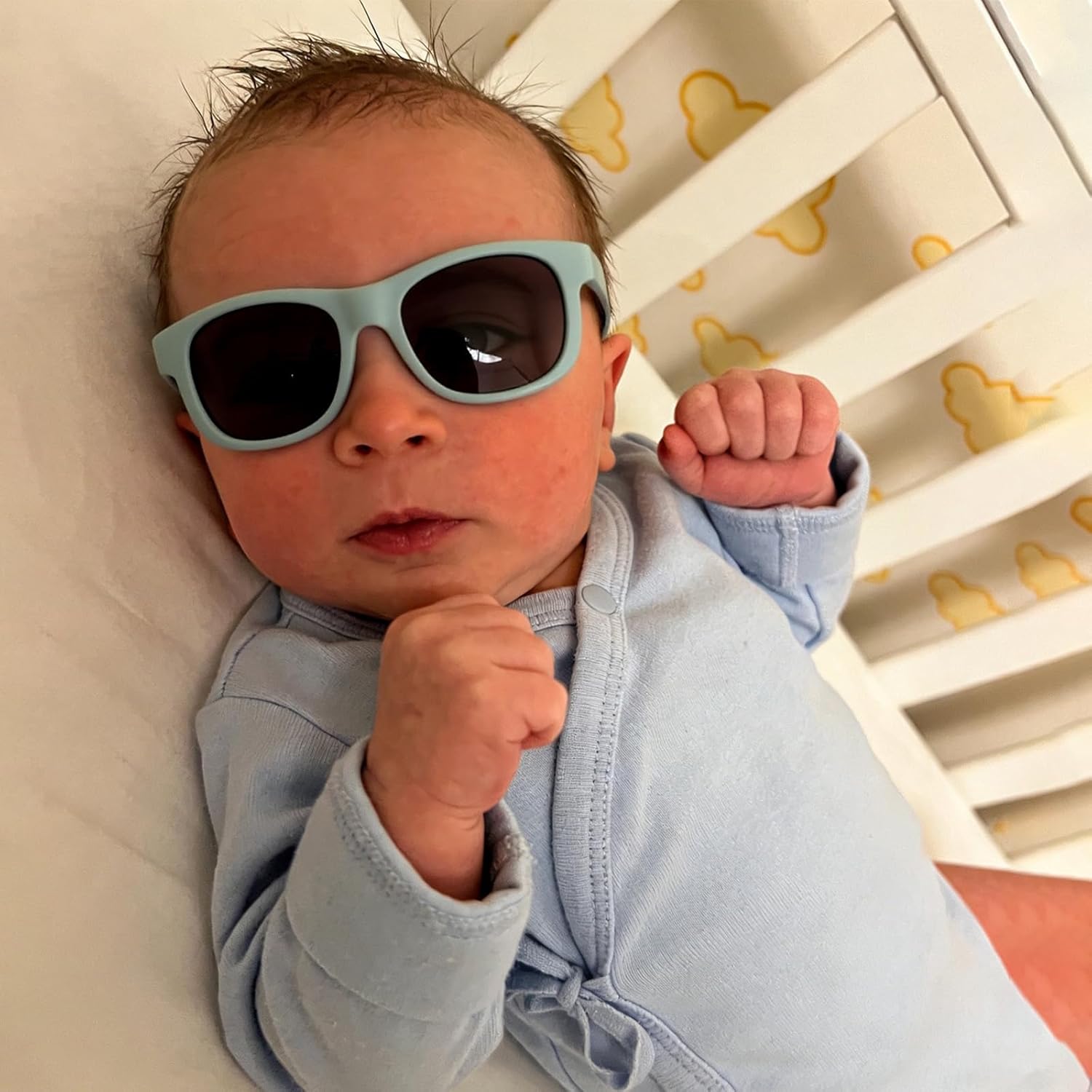 Thumbnail 1 de D Lolylad lunettes de soleil polarisées bébé (0 à 3 ans) avec lanières, pour garçons et filles